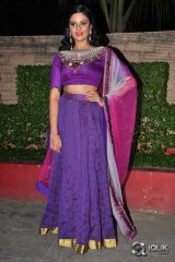 Sreemukhi at Dhanalakshmi Thalupu Thadithe Movie Audio Launch